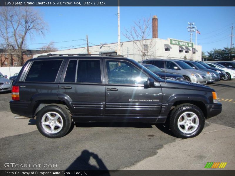 Black / Black 1998 Jeep Grand Cherokee 5.9 Limited 4x4
