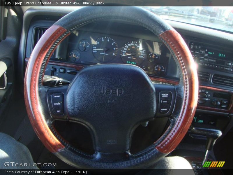 Black / Black 1998 Jeep Grand Cherokee 5.9 Limited 4x4