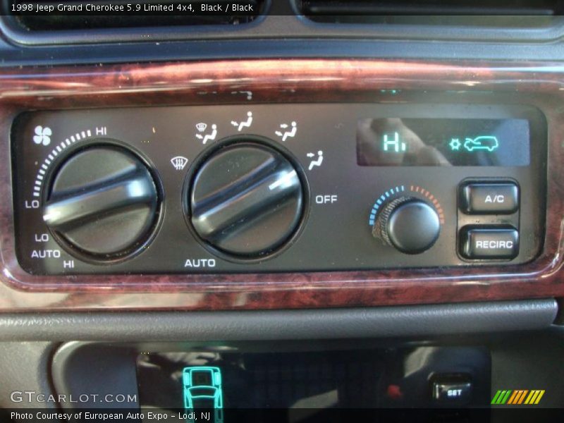 Black / Black 1998 Jeep Grand Cherokee 5.9 Limited 4x4