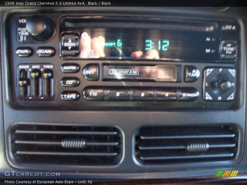 Black / Black 1998 Jeep Grand Cherokee 5.9 Limited 4x4