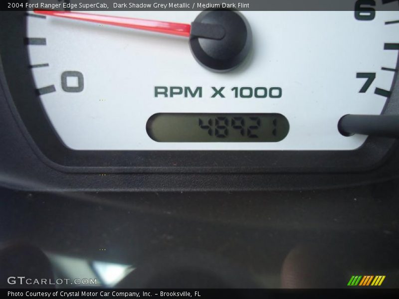 Dark Shadow Grey Metallic / Medium Dark Flint 2004 Ford Ranger Edge SuperCab