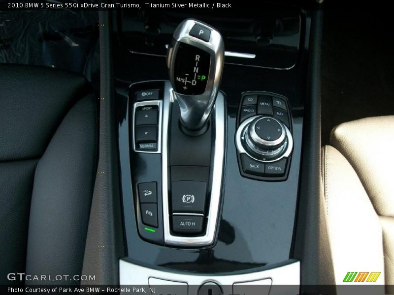  2010 5 Series 550i xDrive Gran Turismo 8 Speed Steptronic Automatic Shifter