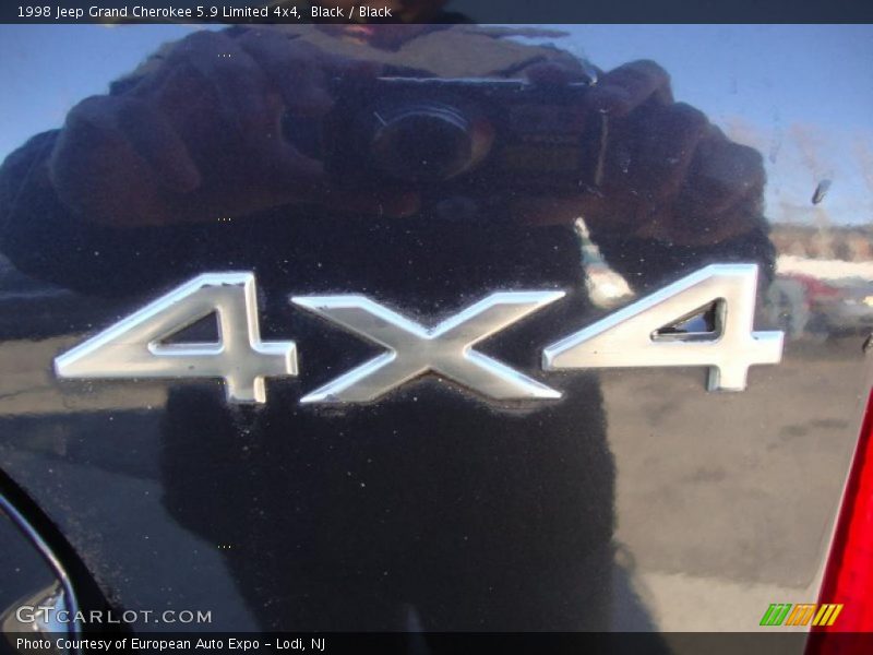 Black / Black 1998 Jeep Grand Cherokee 5.9 Limited 4x4