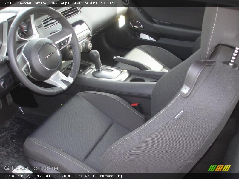 Silver Ice Metallic / Black 2011 Chevrolet Camaro LT/RS Coupe