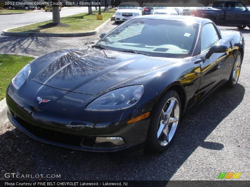 Black / Ebony Black 2011 Chevrolet Corvette Coupe