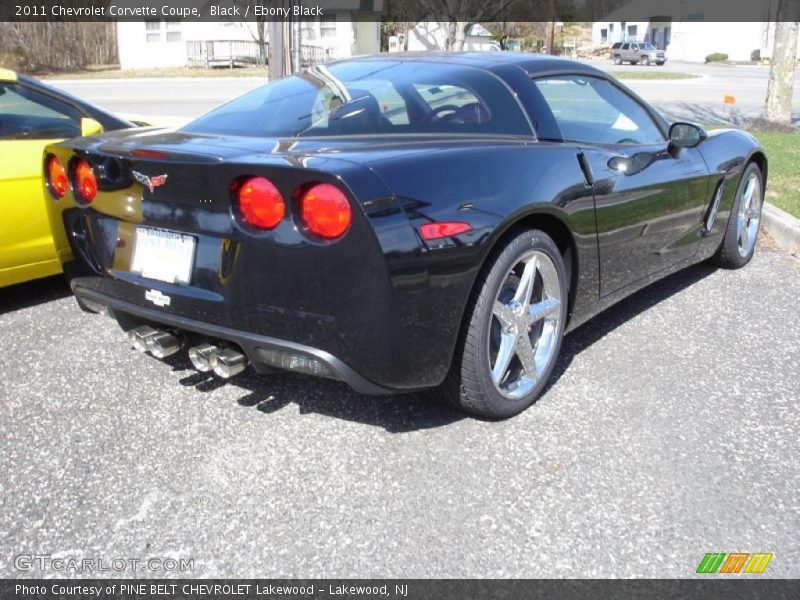 Black / Ebony Black 2011 Chevrolet Corvette Coupe