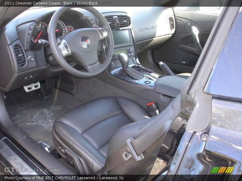 Black / Ebony Black 2011 Chevrolet Corvette Coupe