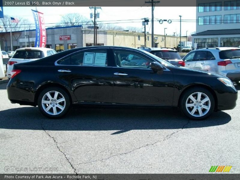 Black Onyx / Black 2007 Lexus ES 350