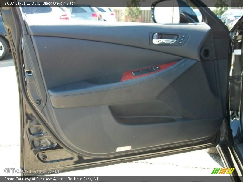 Black Onyx / Black 2007 Lexus ES 350