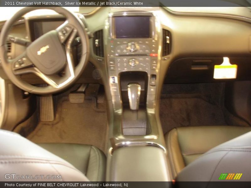 Silver Ice Metallic / Jet Black/Ceramic White 2011 Chevrolet Volt Hatchback