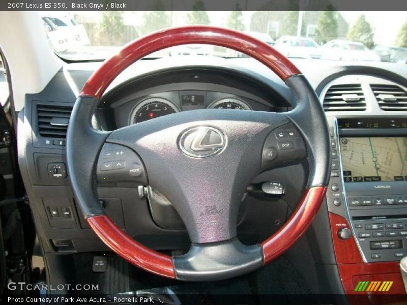 Black Onyx / Black 2007 Lexus ES 350
