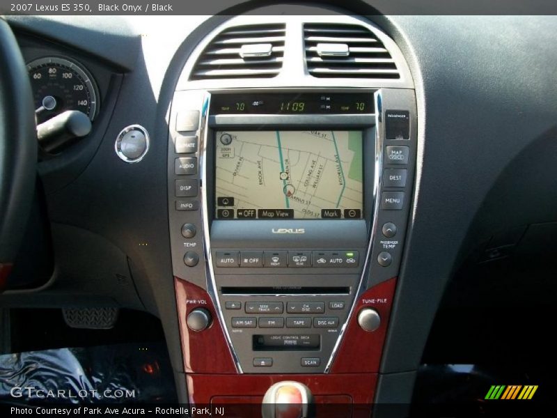 Black Onyx / Black 2007 Lexus ES 350