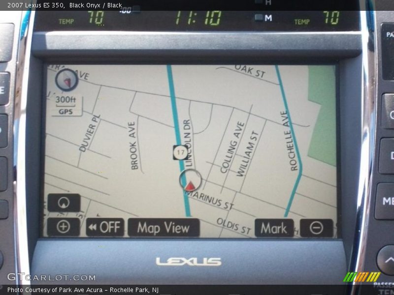 Black Onyx / Black 2007 Lexus ES 350