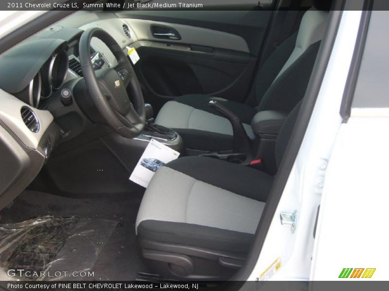 2011 Cruze LS Jet Black/Medium Titanium Interior