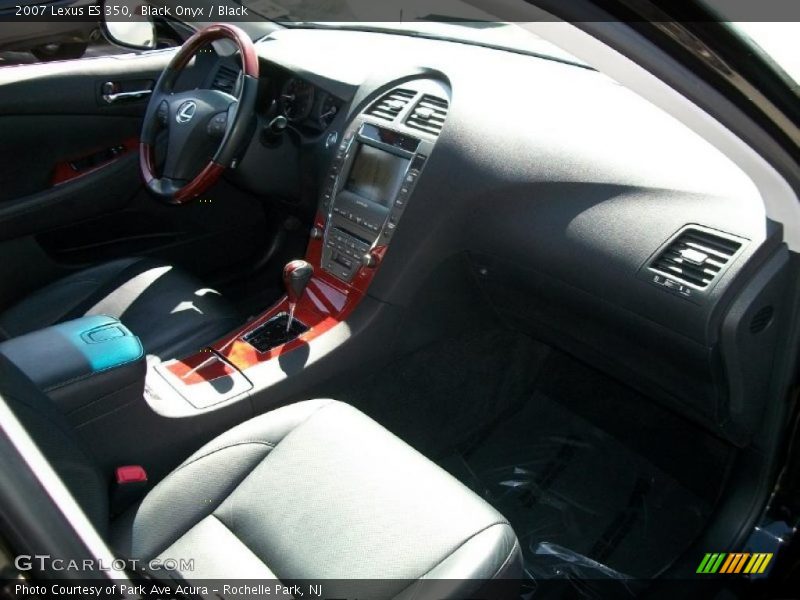 Black Onyx / Black 2007 Lexus ES 350