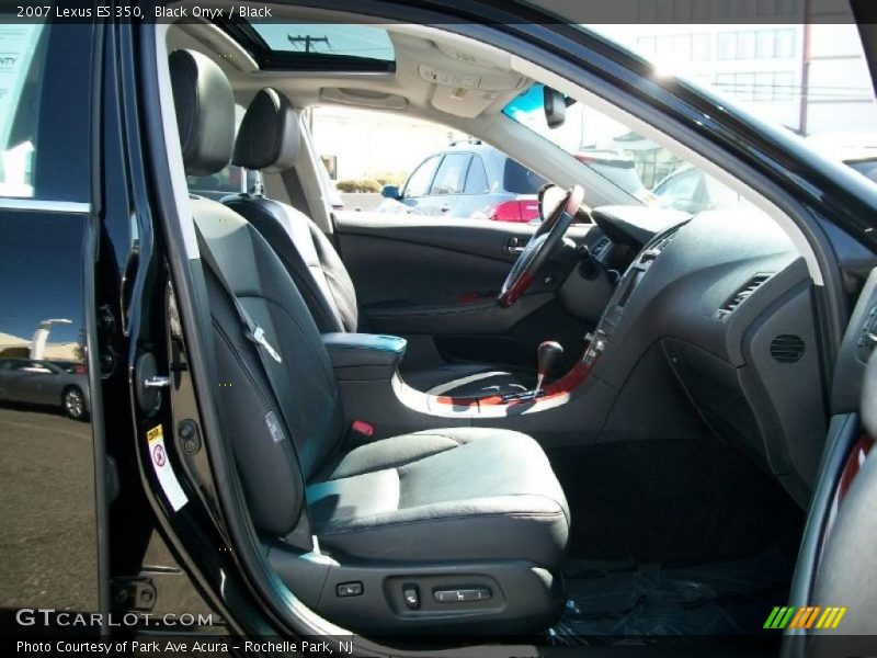 Black Onyx / Black 2007 Lexus ES 350