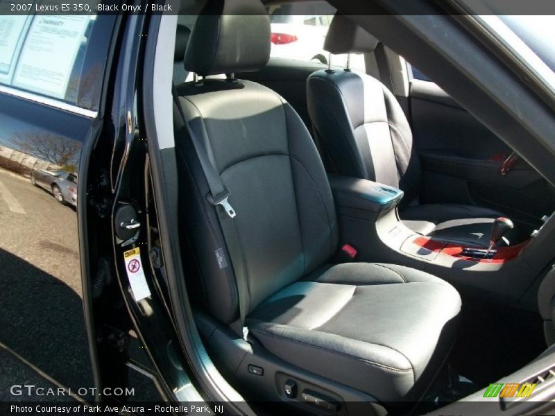 Black Onyx / Black 2007 Lexus ES 350
