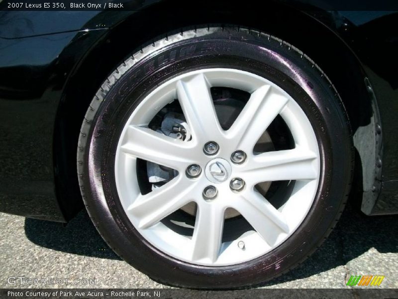Black Onyx / Black 2007 Lexus ES 350
