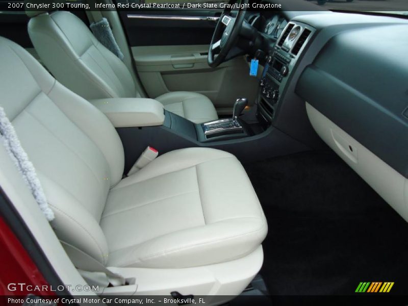 Inferno Red Crystal Pearlcoat / Dark Slate Gray/Light Graystone 2007 Chrysler 300 Touring