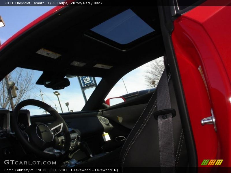Victory Red / Black 2011 Chevrolet Camaro LT/RS Coupe