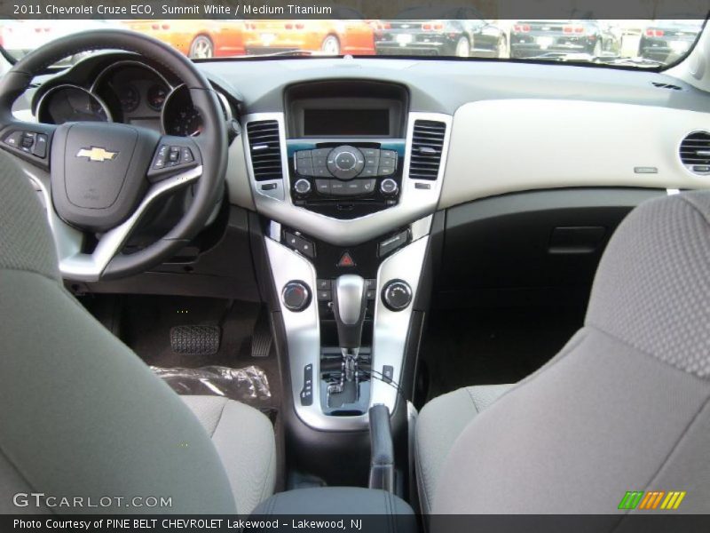 Dashboard of 2011 Cruze ECO