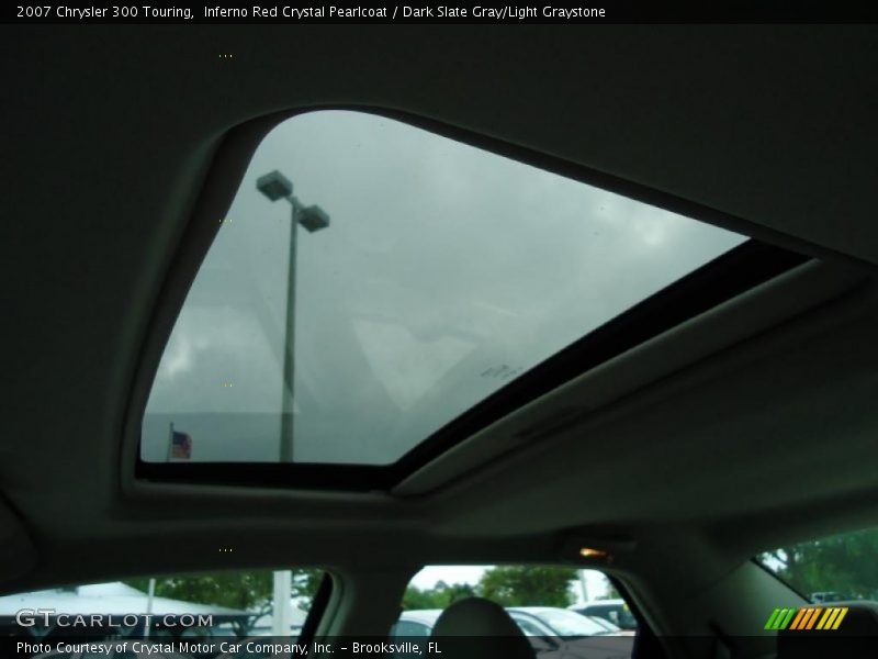 Inferno Red Crystal Pearlcoat / Dark Slate Gray/Light Graystone 2007 Chrysler 300 Touring