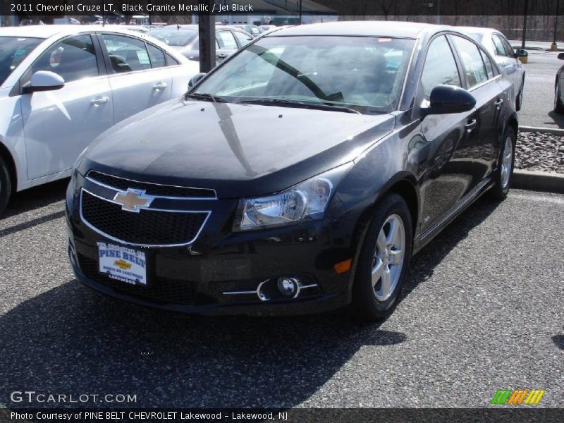 Black Granite Metallic / Jet Black 2011 Chevrolet Cruze LT
