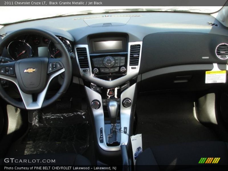 Black Granite Metallic / Jet Black 2011 Chevrolet Cruze LT