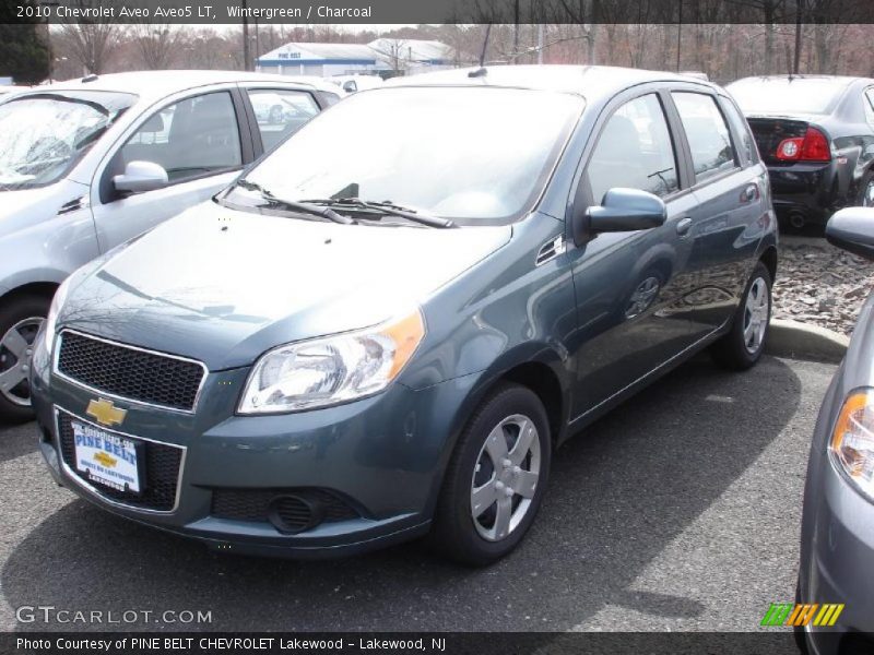 Wintergreen / Charcoal 2010 Chevrolet Aveo Aveo5 LT
