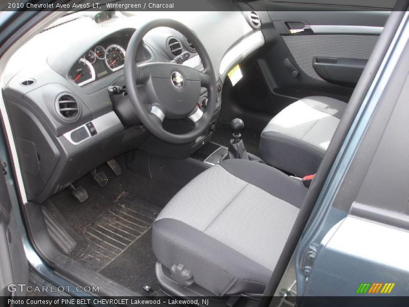 Wintergreen / Charcoal 2010 Chevrolet Aveo Aveo5 LT