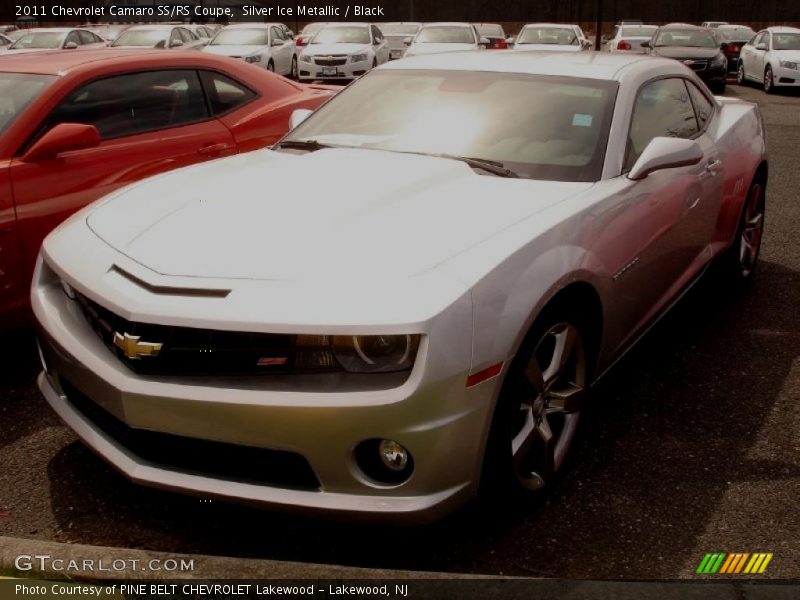 Silver Ice Metallic / Black 2011 Chevrolet Camaro SS/RS Coupe