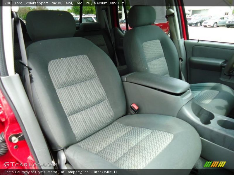 Red Fire / Medium Dark Flint 2005 Ford Explorer Sport Trac XLT 4x4