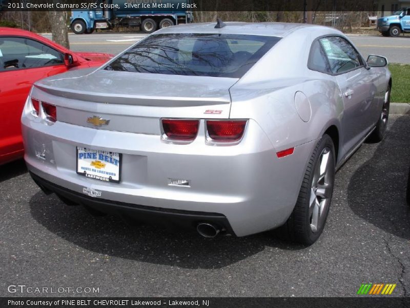 Silver Ice Metallic / Black 2011 Chevrolet Camaro SS/RS Coupe