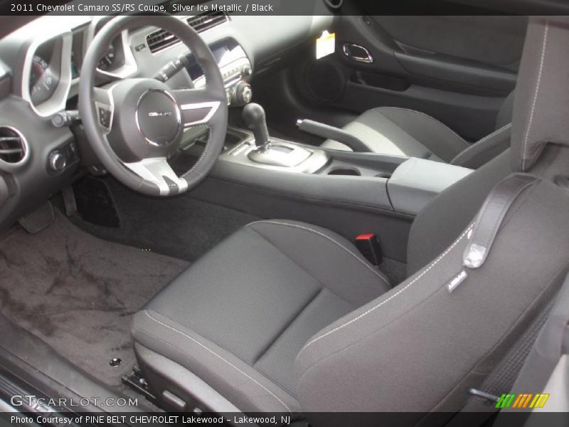  2011 Camaro SS/RS Coupe Black Interior