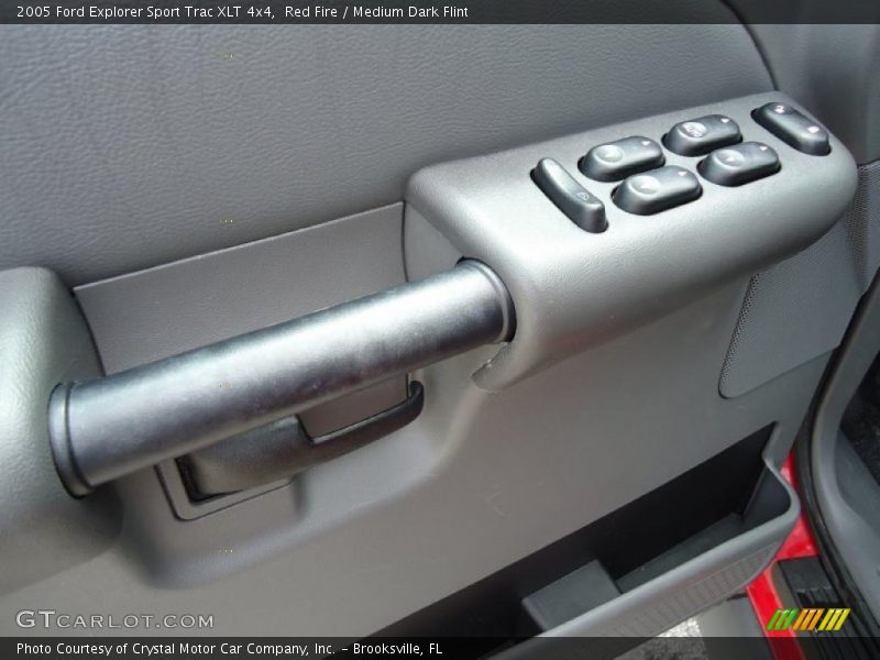 Red Fire / Medium Dark Flint 2005 Ford Explorer Sport Trac XLT 4x4