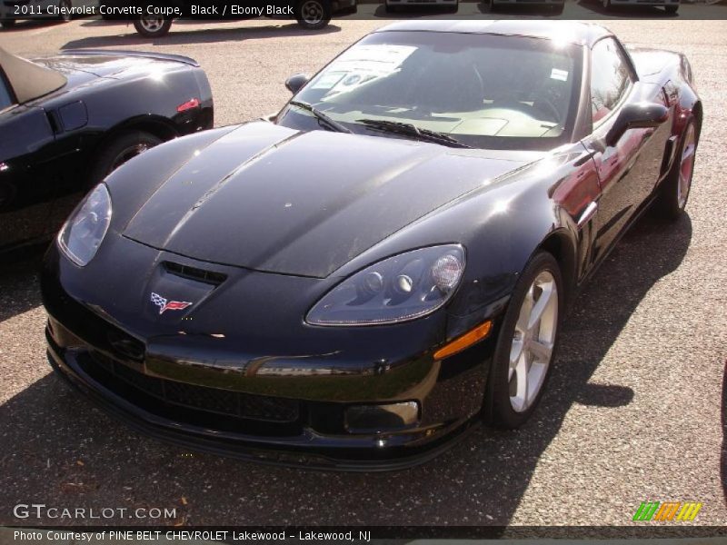 Black / Ebony Black 2011 Chevrolet Corvette Coupe