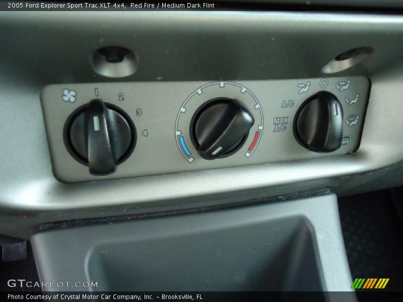 Red Fire / Medium Dark Flint 2005 Ford Explorer Sport Trac XLT 4x4