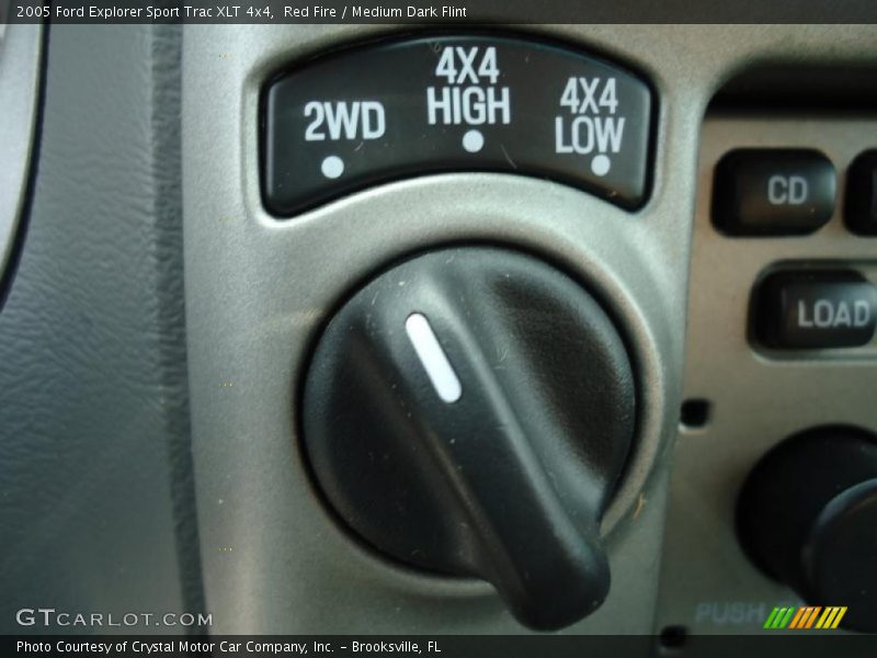 Red Fire / Medium Dark Flint 2005 Ford Explorer Sport Trac XLT 4x4