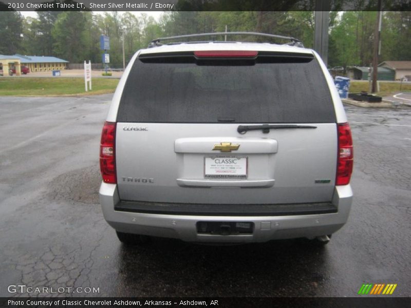 Sheer Silver Metallic / Ebony 2010 Chevrolet Tahoe LT