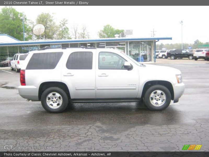 Sheer Silver Metallic / Ebony 2010 Chevrolet Tahoe LT