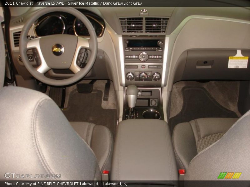 Dashboard of 2011 Traverse LS AWD
