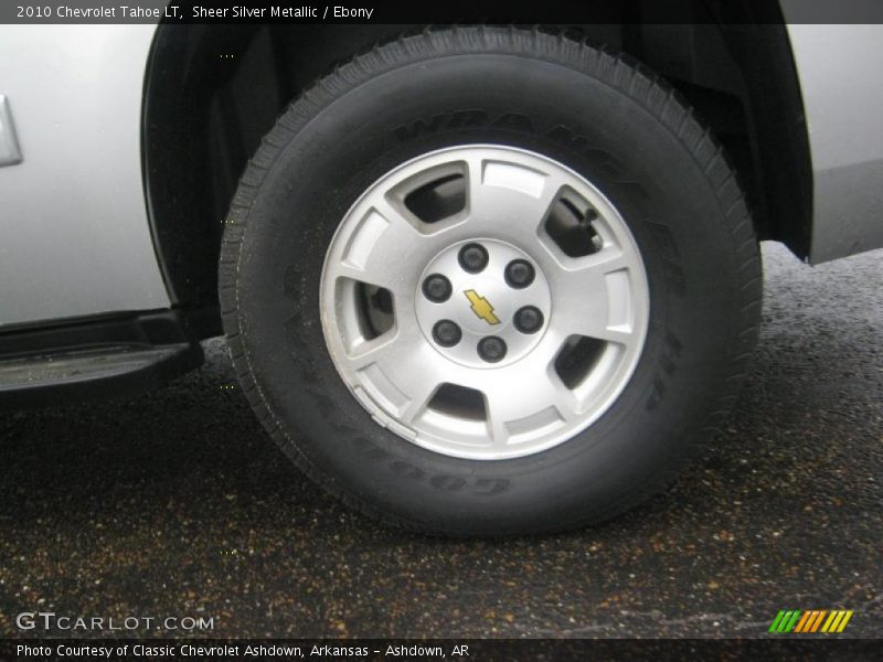 Sheer Silver Metallic / Ebony 2010 Chevrolet Tahoe LT