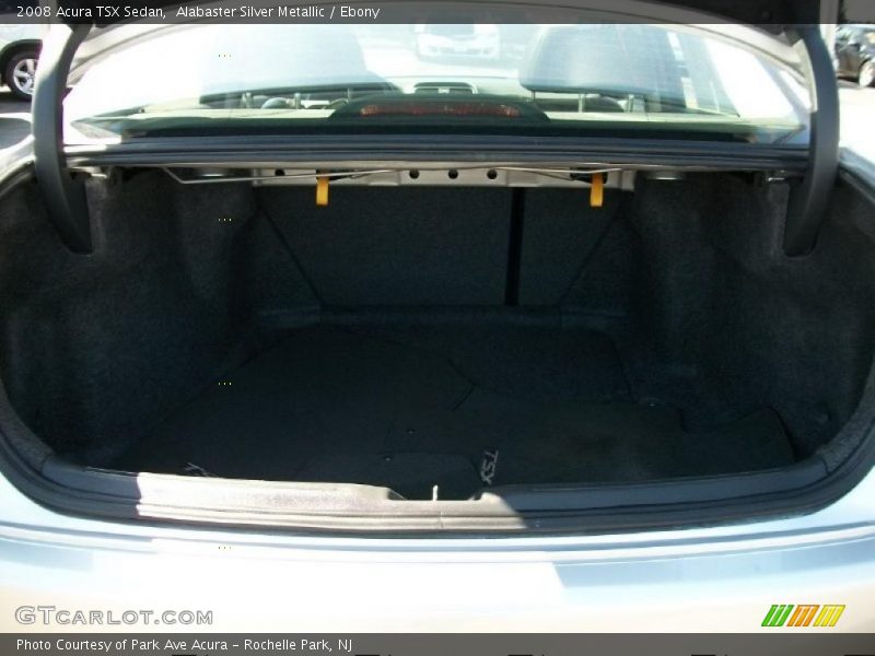 Alabaster Silver Metallic / Ebony 2008 Acura TSX Sedan