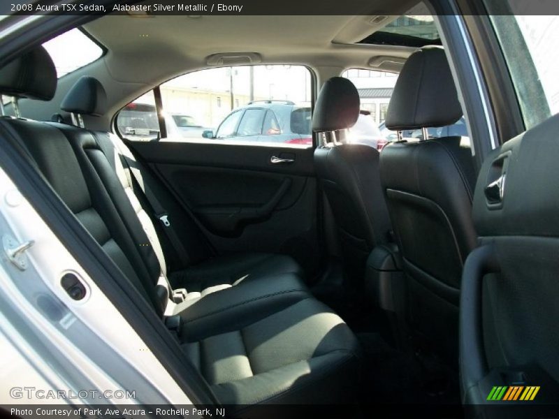 Alabaster Silver Metallic / Ebony 2008 Acura TSX Sedan