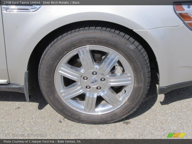 Silver Birch Metallic / Black 2008 Ford Taurus Limited