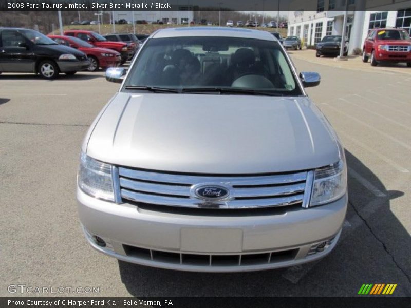 Silver Birch Metallic / Black 2008 Ford Taurus Limited
