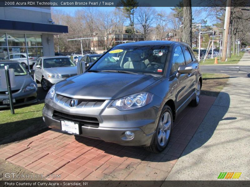 Carbon Bronze Pearl / Taupe 2008 Acura RDX Technology
