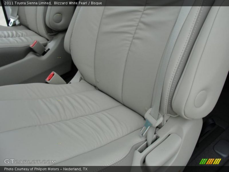 Blizzard White Pearl / Bisque 2011 Toyota Sienna Limited