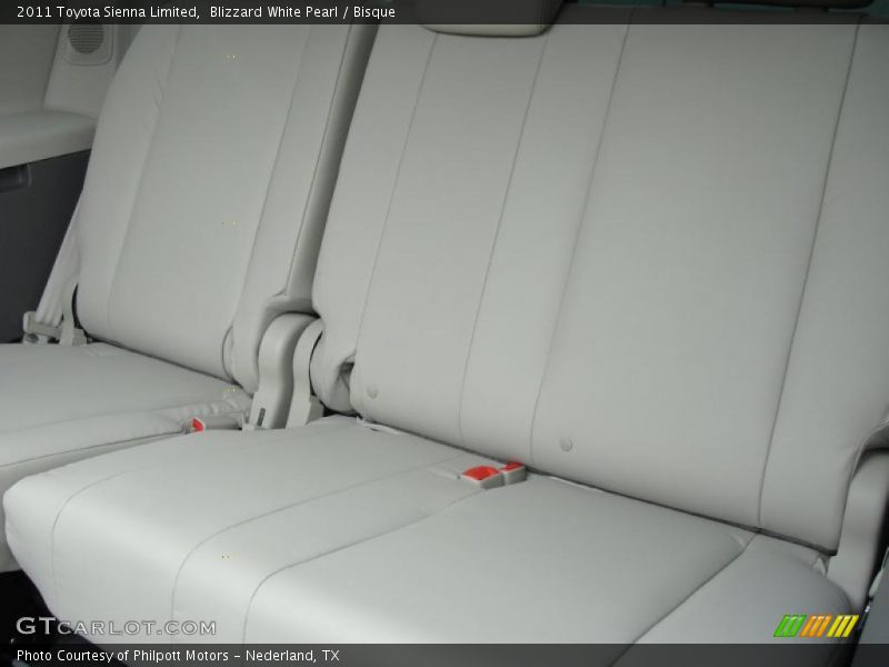 Blizzard White Pearl / Bisque 2011 Toyota Sienna Limited
