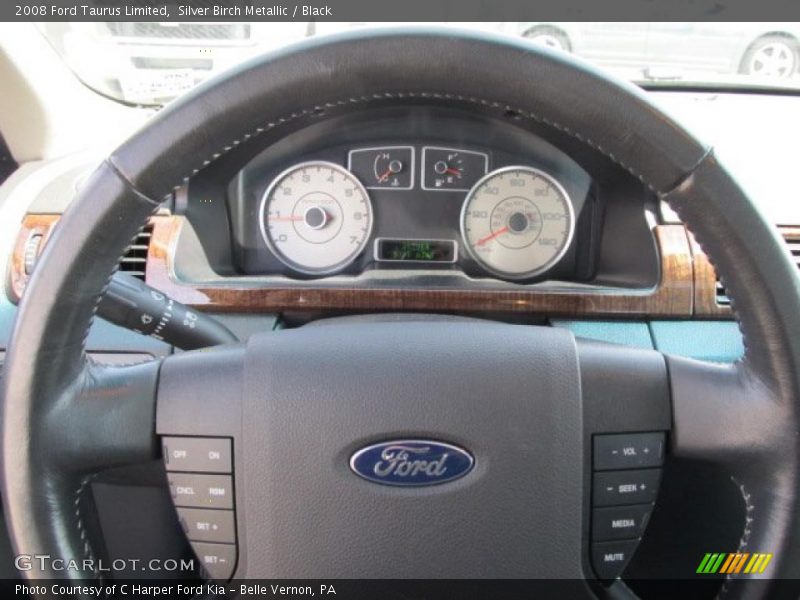 Silver Birch Metallic / Black 2008 Ford Taurus Limited